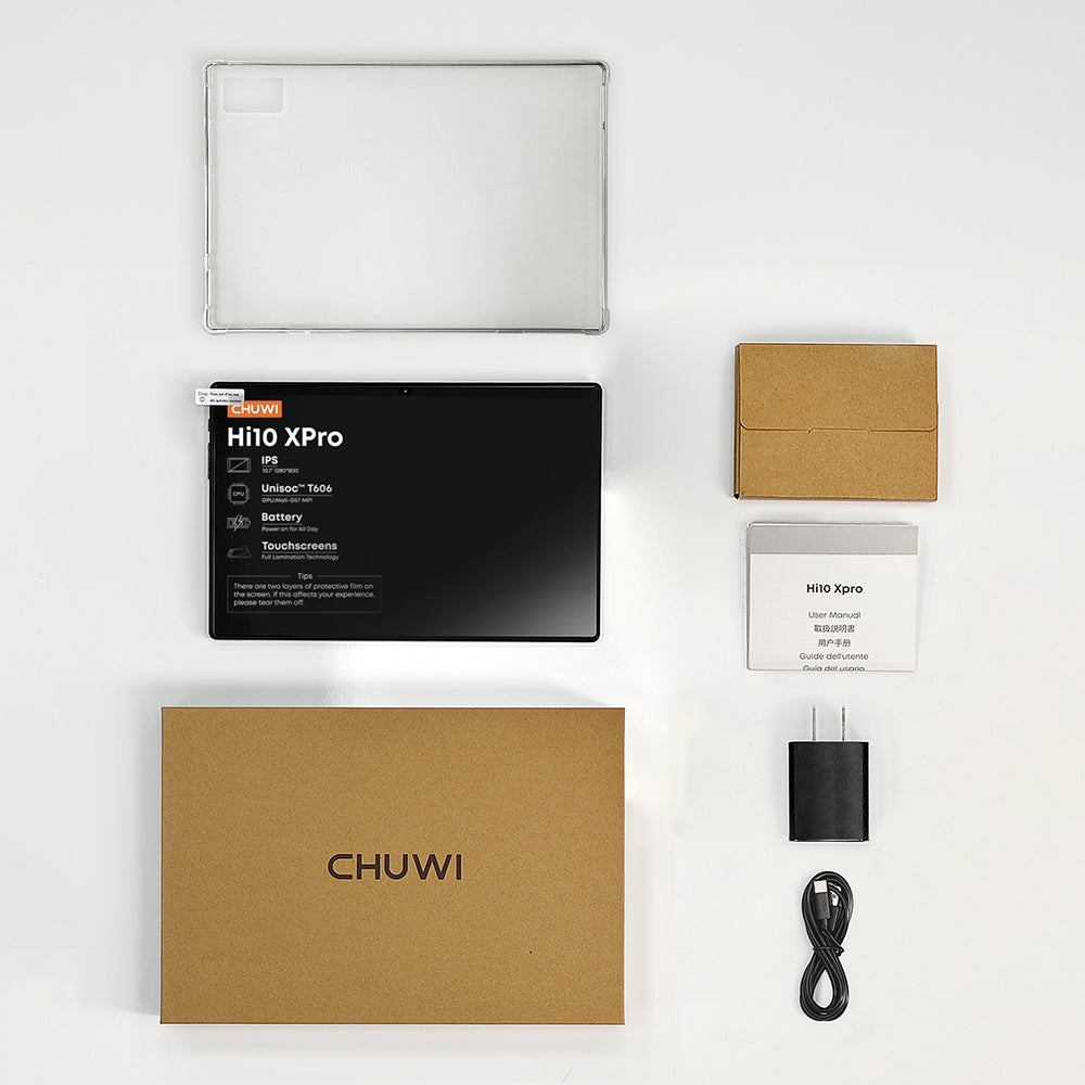 CHUWI Hi10 Xpro 10.51 Tablet,128GB ROM 4GB RAM,Micro SIM,Android 13,Octa-Core  Processor,4G LTE Gaming/Workstation Tablet,GPS Dual WIFI 